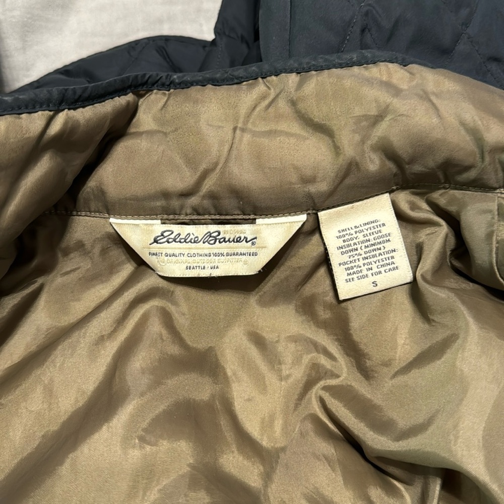 Eddie Bauer quilted riding jacket
